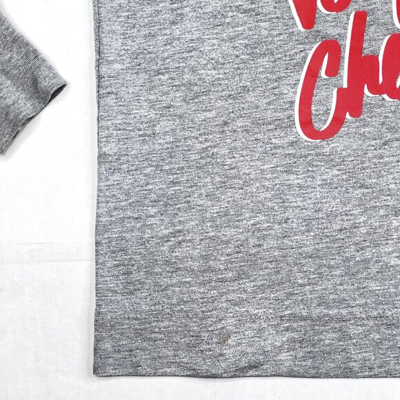 Coca Cola Cherry Coke Very Cherry! Retro Graphic Print Long Sleeve Tee Sz M Gray - Picture 4 of 6